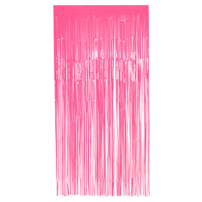 Neon Roze Deurgordijn 2m