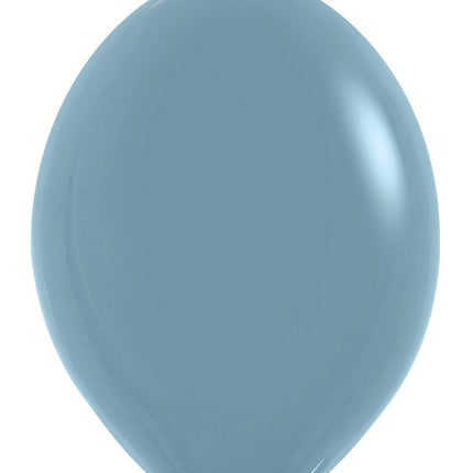 Ballonnen Pastel Dusk Blue 30cm 50st