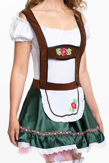 Dirndl Jurk Oktoberfest Bloemen