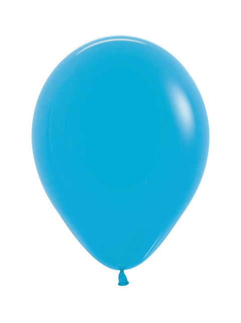 Ballonnen Blue 25cm 100st