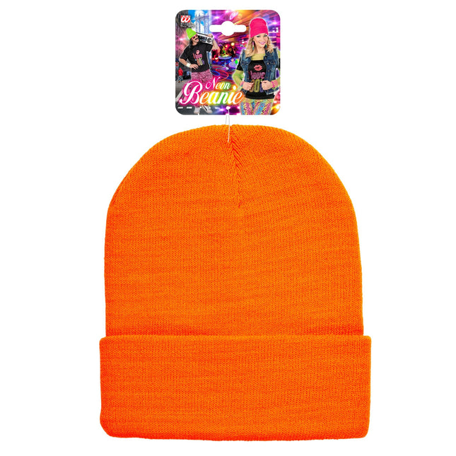 Beanie Neon Oranje