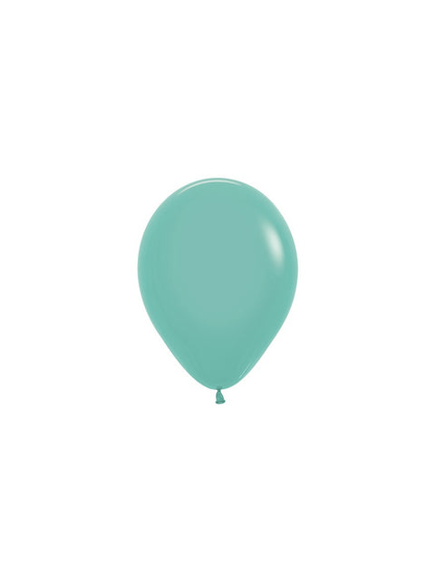 Ballonnen Aquamarina 12cm 50st