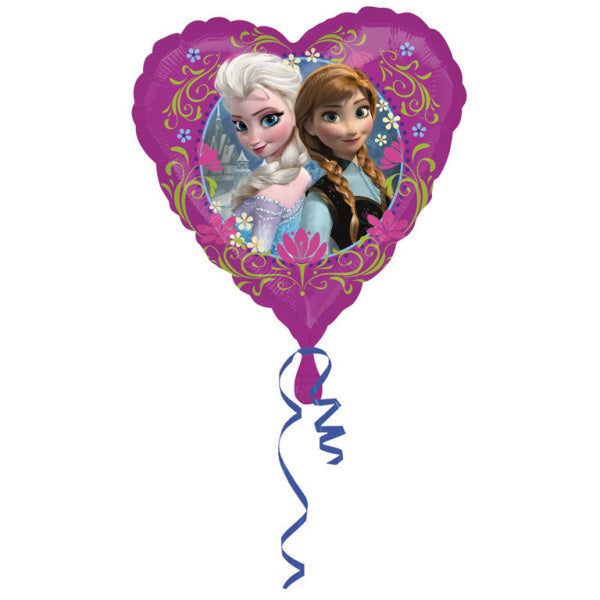 Frozen Helium Ballon Hart 45cm leeg