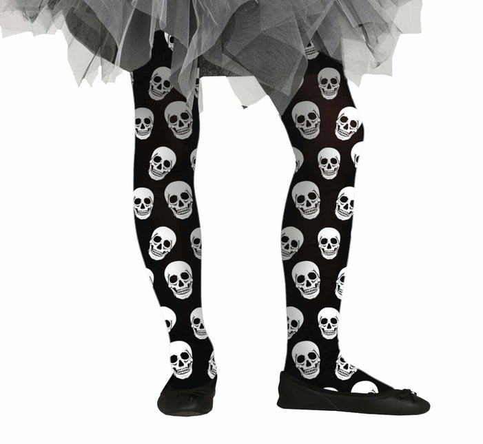 Halloween Legging Doodshoofd Meisje