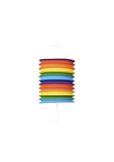 Regenboog Lampion 16cm