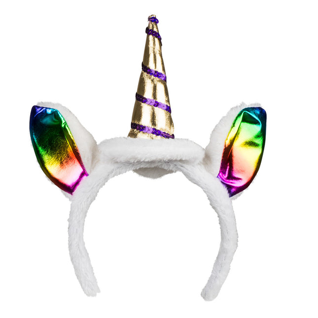 Unicorn Tiara En Staart 45cm