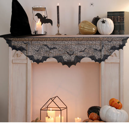 Halloween Hangdecoratie Vleermuizen 2m