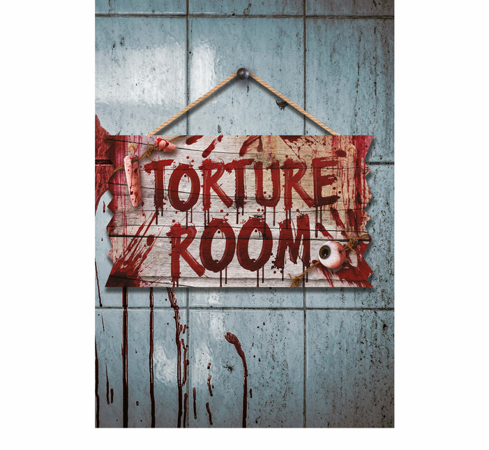 Halloween Hangdecoratie Torture Room 35cm