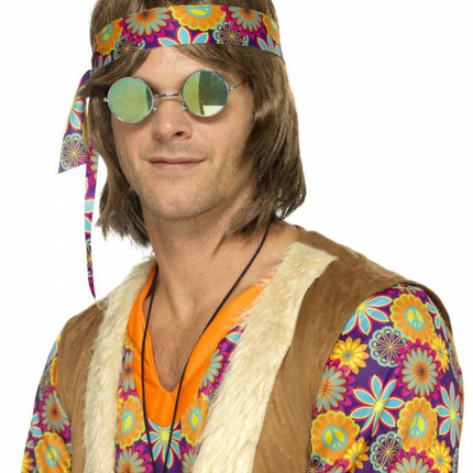 Hippie Bril Spiegelglas