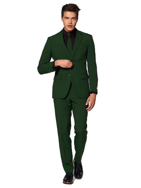 Donkergroen Pak Heren OppoSuits