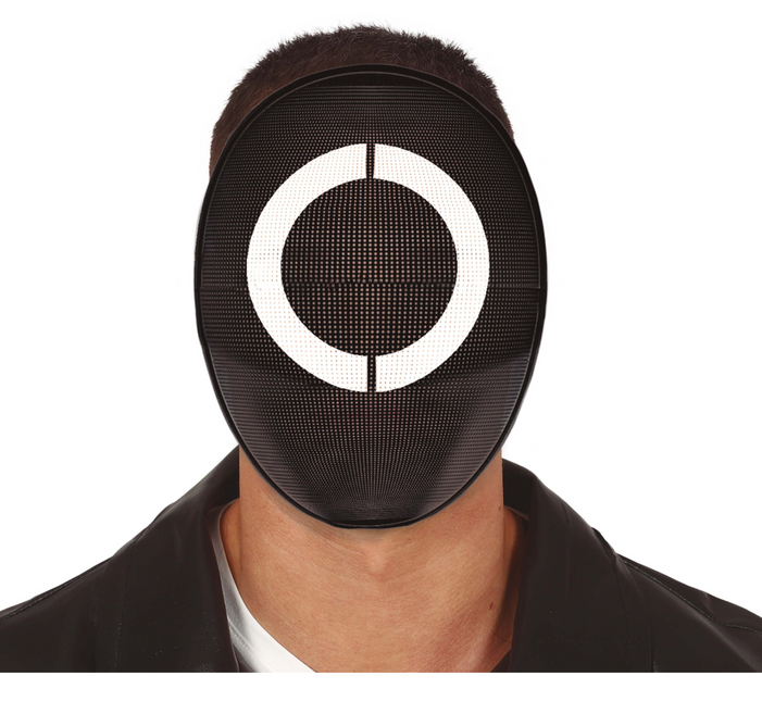 Masker Rondje Zwart