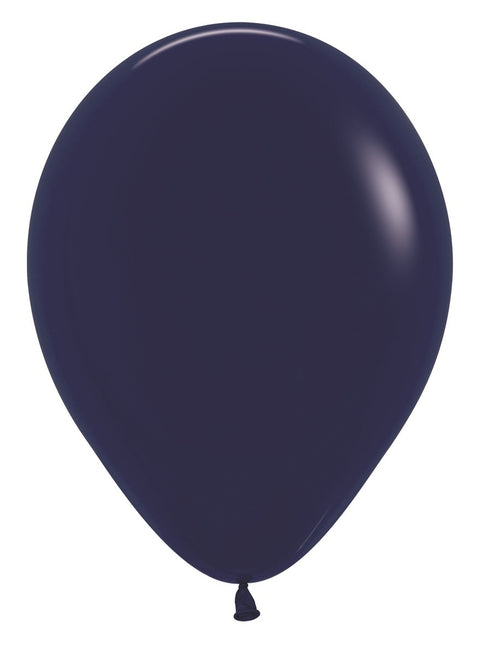 Ballonnen Navy Blue 30cm 50st