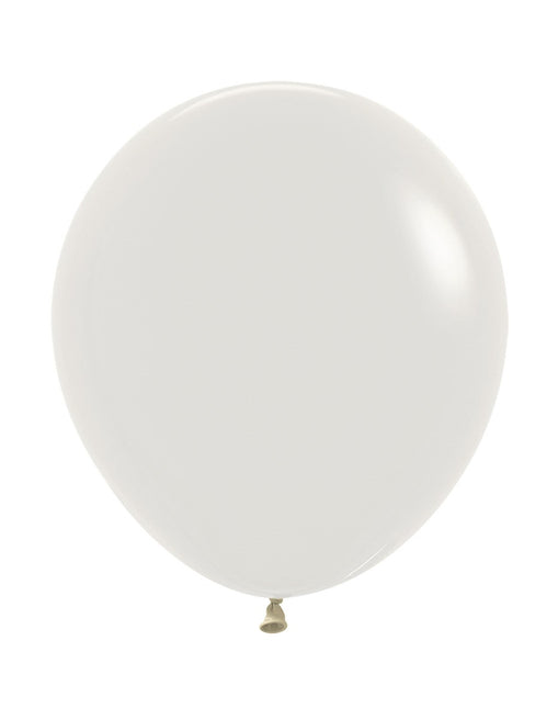 Ballonnen Pastel Dusk Cream 45cm 25st