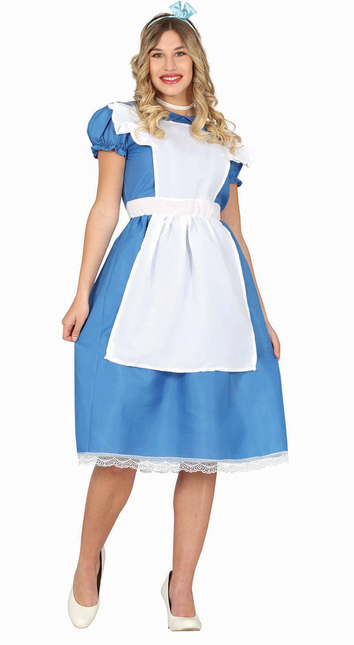 Prinsessen Jurk Blauw Dames