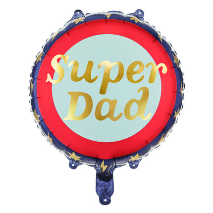 Helium Ballon Super Dad Leeg 45cm