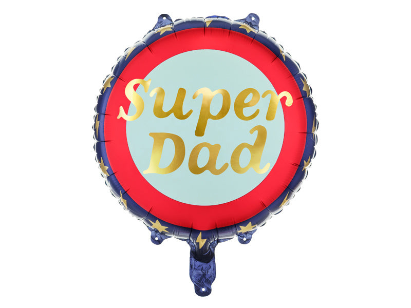 Helium Ballon Super Dad Leeg 45cm