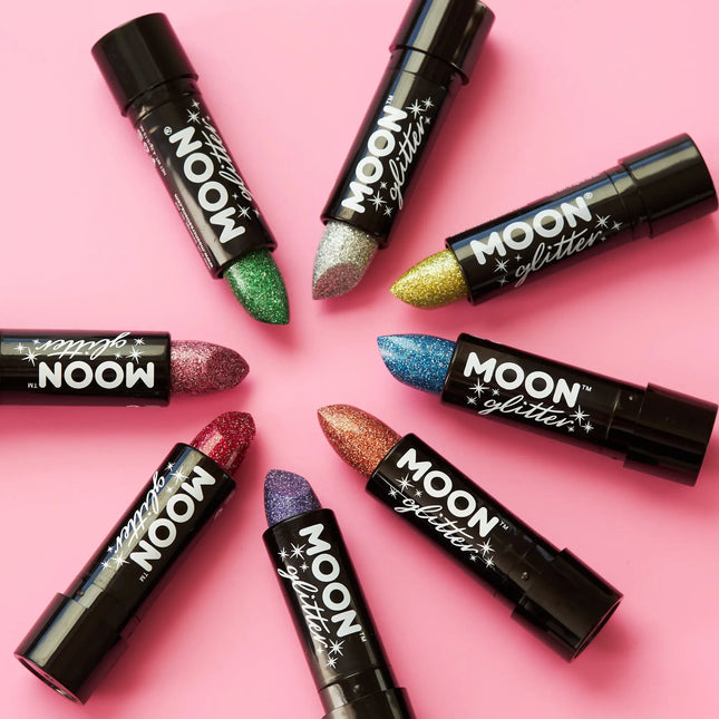 Moon Glitter Holographic Glitter Lipstick Green 4.2g