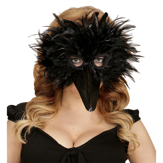 Vogel Masker Zwart