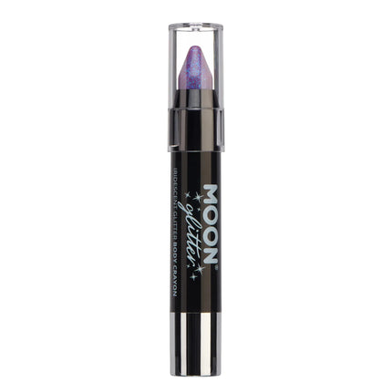 Moon Glitter Iridescent Body Crayons Purple 3.2g