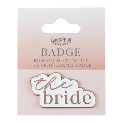 Gouden Broche The Bride