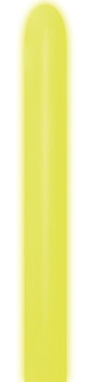 Modelleerballonnen Neon Yellow 5cm 152cm 50st