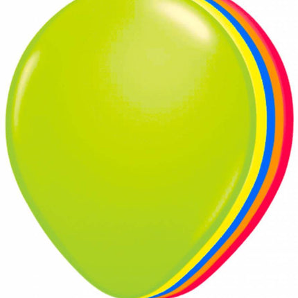 Neon Ballonnen 25cm 8st