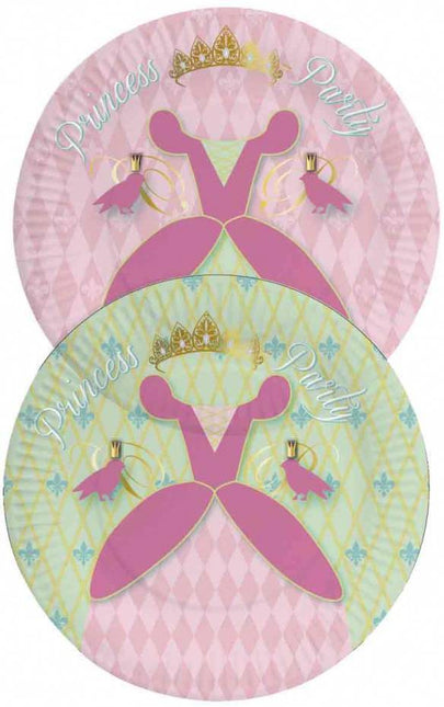 Prinsessen Borden 23cm Party 8st