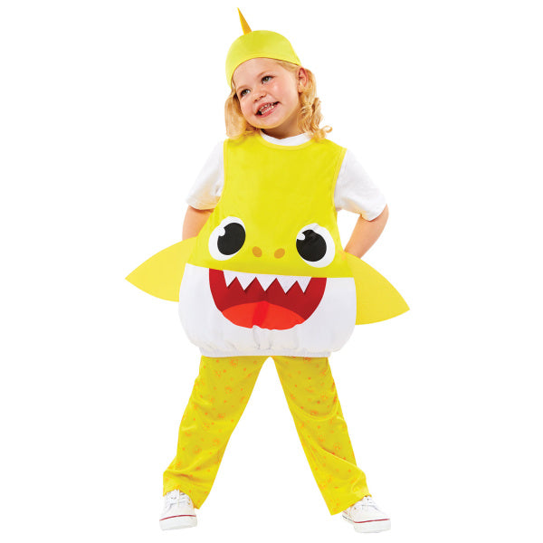 Baby Kostuum Baby Shark Yellow