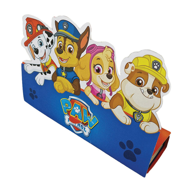 Paw Patrol Uitnodigingen Versiering 21cm 8st