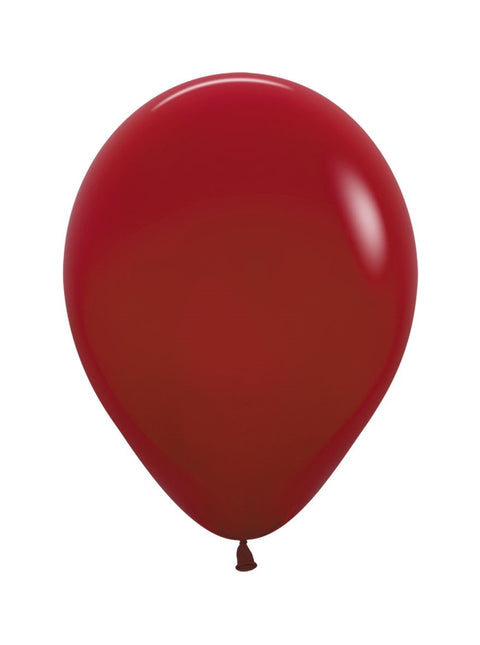 Ballonnen Imperial Red 25cm 100st