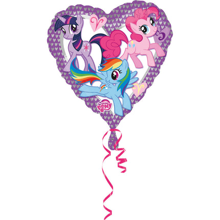 My Little Pony Helium Ballon Hart 43cm leeg