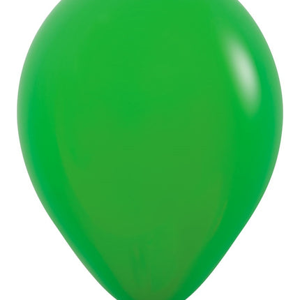 Ballonnen Shamrock Green 30cm 12st