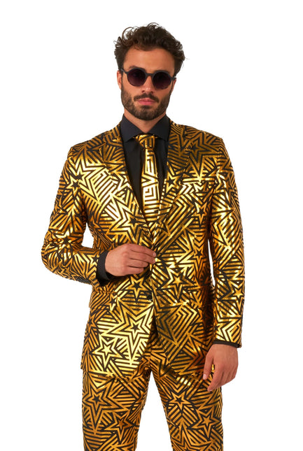 Goud Sterren Pak Heren OppoSuits