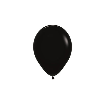 Ballonnen Black 12cm 50st