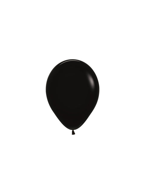 Ballonnen Black 12cm 50st