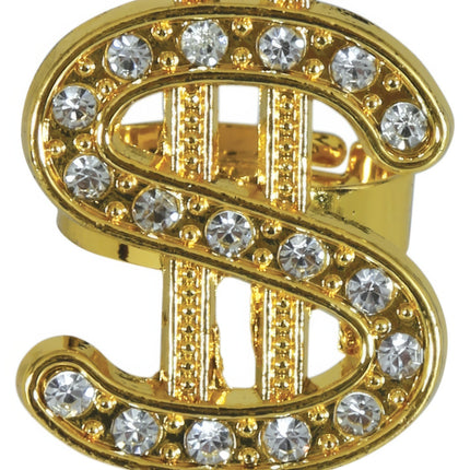 Ring Goud Dollar