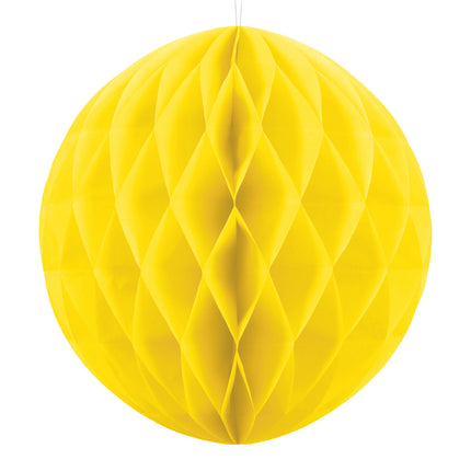 Honeycomb Bal Geel 40cm