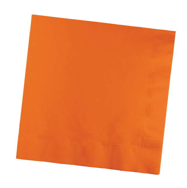 Oranje Servetten 3-Laags 41cm 25st