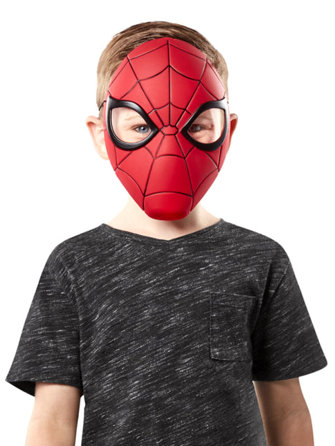 Rode Spiderman Masker Kind