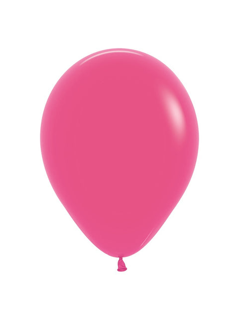 Ballonnen Fuchsia 23cm 50st