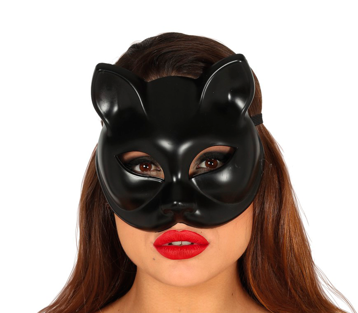 Zwarte Katten Masker