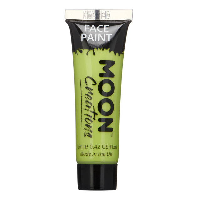 Moon Creations Face Paint Lime Green 12ml