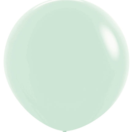 Ballonnen Pastel Matte Green 91cm 2st