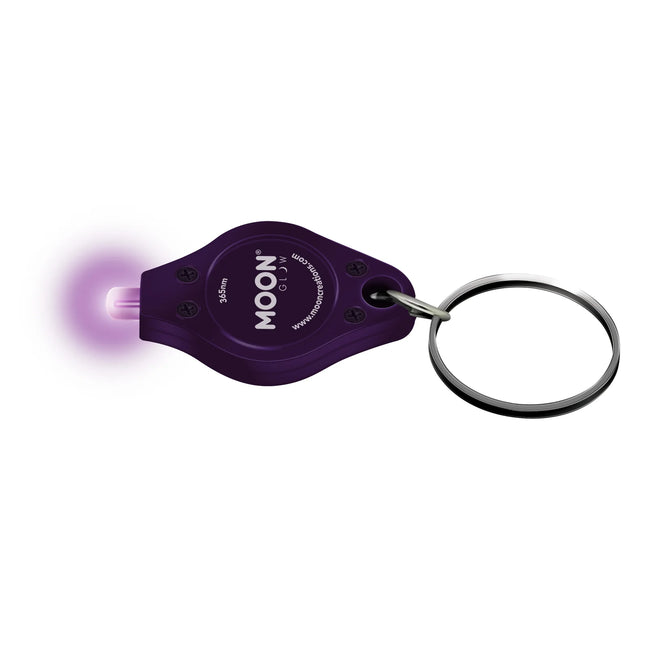 Moon Glow UV Keyring Compact 365nm Money Checker