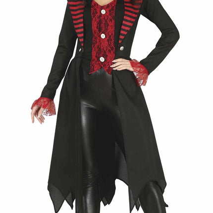 Gothic Halloween Kostuum Dames Rood