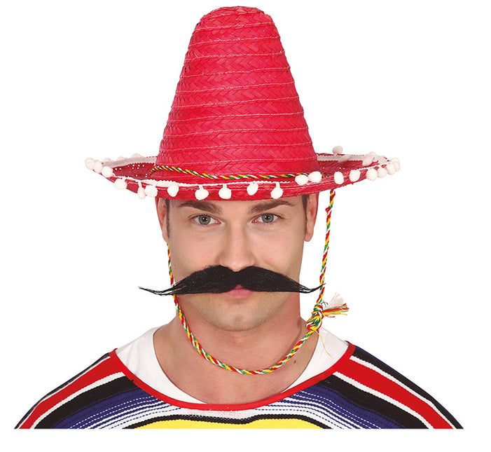 Sombrero Rood 33cm