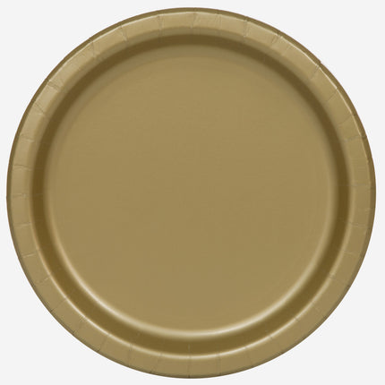 Gouden Borden Rond 23cm 16st