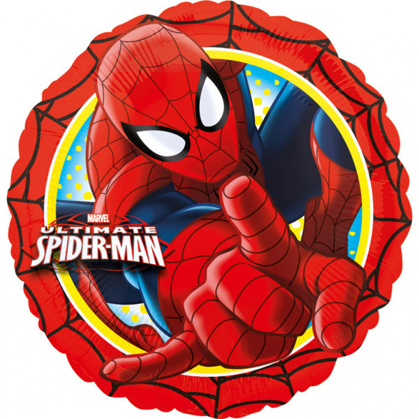 Spiderman Helium Ballon 43cm leeg