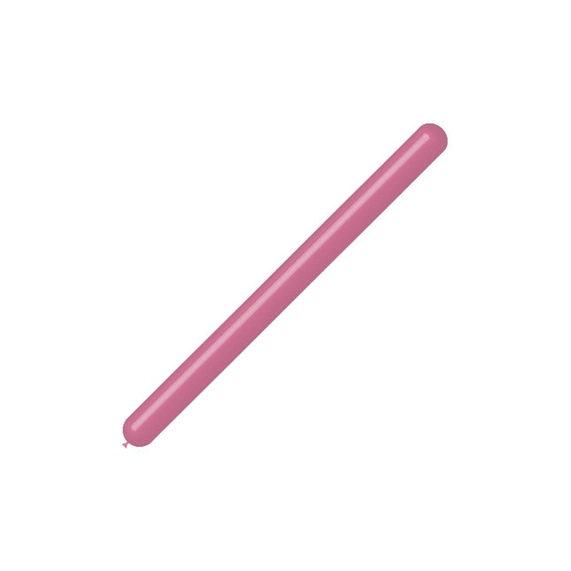 Roze Modelleerballonnen 7,5cm 150cm 100st