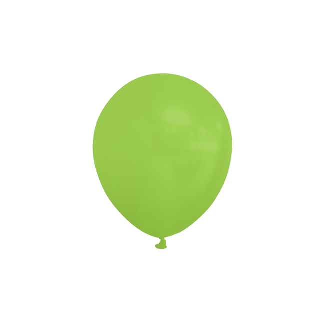 Lime Groene Ballonnen 13cm 100st